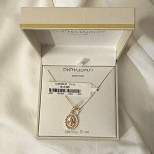 Cynthia Rowley Gold and Silver Pendant Necklace